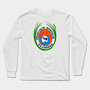 Dive Florida Peacock Springs Scuba Diving Cave Dive Gifts Long Sleeve T-Shirt